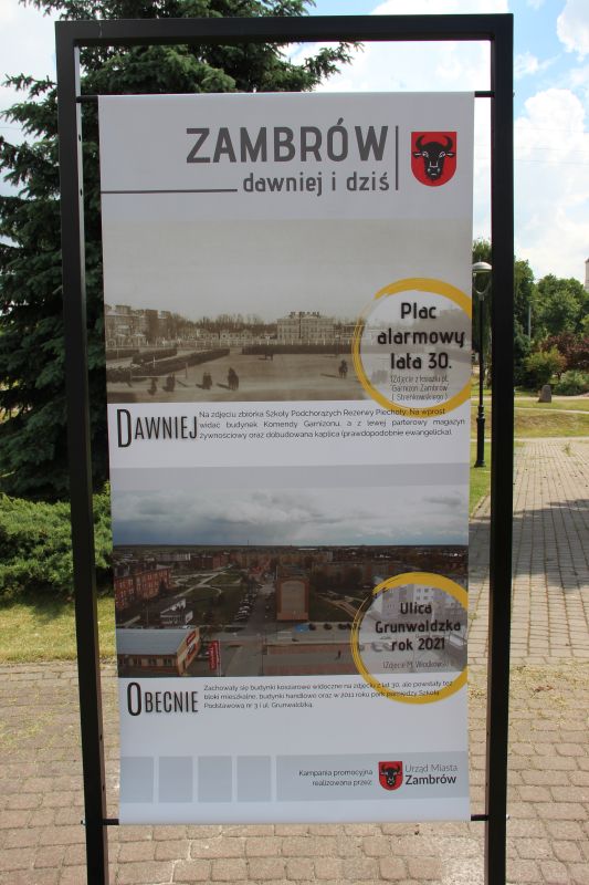 Wystawa Zambrów dawniej i dziś
